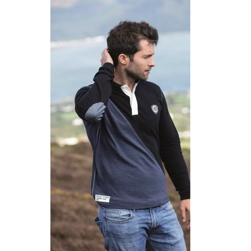 Horseware Rugby Top - Navy/Black